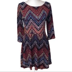 Lily Rose purple printed dress